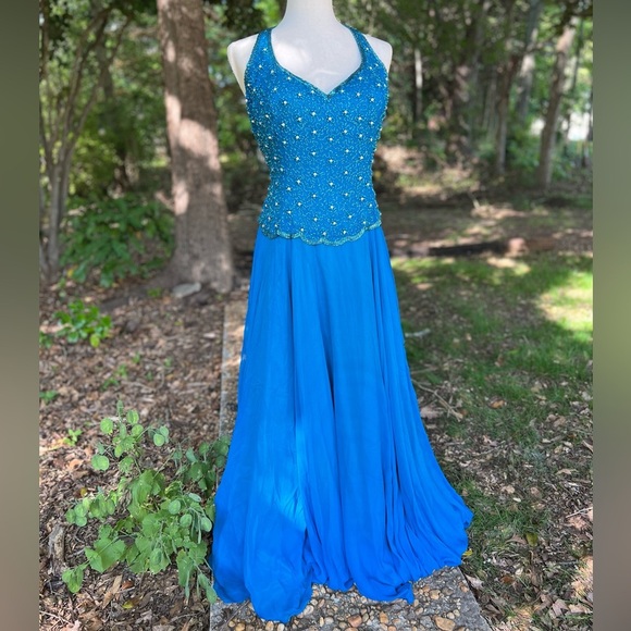 Jovani Dresses & Skirts - Jovani Blue formal dress size 14